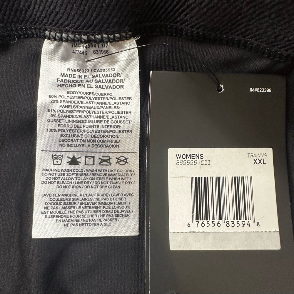 NWT NIKE Victory Baselayer Tight Dri-Fit Capri Leggings Size XXL - Picture 13 of 15